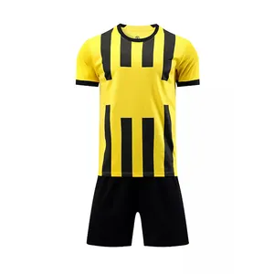 2024 на заказ черный желтый футбольный трикотаж дропшиппинг старые футбольные рубашки ретро Джерси футбол