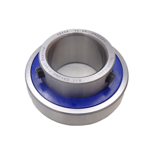 Insert de roulement à billes SER205 206 207 de haute qualité durable et précis en fonte d'acier pour lubrifiant à graisse de machines industrielles - Product Image 1