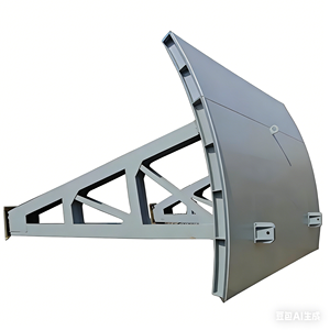 Puerta de Acero Curva de Alta Resistencia Marca Yaode, 300 kg, Caja de Engranajes Multivoltaje, 1 Año de Garantía, Personalizada para Centrales Hidroeléctricas - Product Image 2