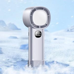 2025 Xách Tay <span class=keywords><strong>Mini</strong></span> Turbo Làm Mát Cầm Tay Fan Tốc Độ 100 5000MAh Có Thể Sạc Lại Pin Nhựa Bền Làm Cho Xe Ngoài Trời Ánh Sáng - Product Image 5