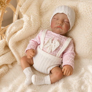 BAkwbwBY Muñeca Reborn 18 Pulgadas Cuerpo Vinilo Despierta Ojos Grandes Realista EN71 CPC Certificada OEM Fábrica Mayorista - Product Image 3