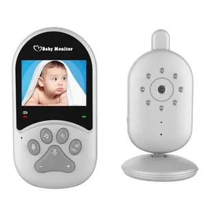 全新2.4英寸视频婴儿监视器，夜视支持4个摄像头