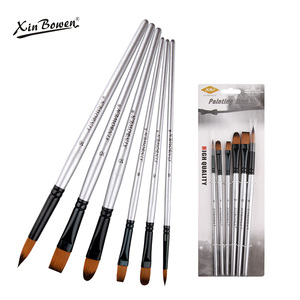 <span class=keywords><strong>Set</strong></span> di <span class=keywords><strong>Pennelli</strong></span> Professionali Xin Bowen, 5 Design in Nylon per <span class=keywords><strong>Pittura</strong></span> Acrilica, Acquerello e Olio, <span class=keywords><strong>Set</strong></span> per Artisti - Product Image 2