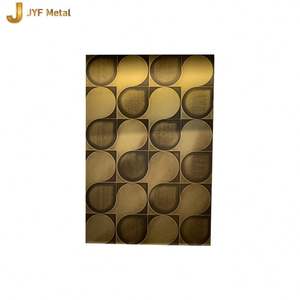 LL235 201/304 Stainless Steel Antique <b>Sheet</b> Etching Cladding Elevator Decorative Plate Etched Panel Bending Cutting - Product Image 2