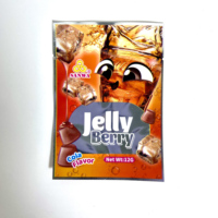 Sac OPP de qualité alimentaire avec impression en gravure, soufflet latéral, 3,5 g, anti-odeur, réutilisable, emballage étanche à l'humidité pour bonbons