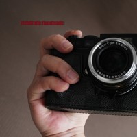 Funda Protectora de Cuero Genuino Hecha a Mano con Diseño Multifuncional de Lujo para Cámaras Leica M11/M10/M9/M8/Q3