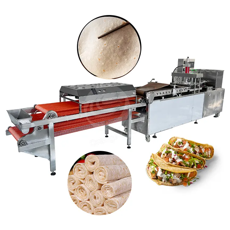 ORME Machine de fabrication entièrement automatique Jowar Roti Chapati Machine de fabrication de tartes à la farine de maïs mexicaine
