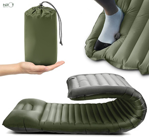 NPOT Super Quality Self Inflating Camping Mat,Camping Sleeping Pad with Pillow,Ultralight TPU Inflatable Air Mattress