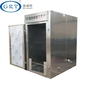 500kg per batch smoked catfish oven industrial smokers food smoking machine price