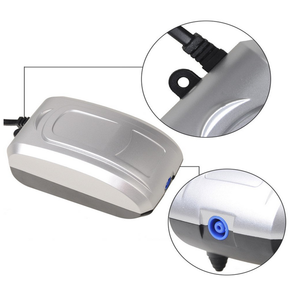 GAKO AP-8400 4W 12v水族館水槽エアポンプ卸売ダブルバルブ、<span class=keywords><strong>20</strong></span>ガロン水槽用の調整可能な流量 - Product Image 5