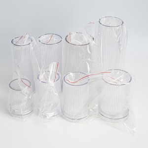 Cetakan Tulang Rusuk Silinder Kolom Romawi Bulat Akrilik, untuk Pembuatan Lilin Plastik Geometris Panjang Cetakan Pilar Lilin 3D - Product Image 5