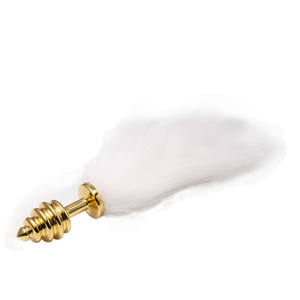 <span class=keywords><strong>Plug</strong></span> Anal Gold Fox Tail com Comprimento Variado - Product Image 6