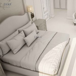 EKAR Table de chevet en bois massif <span class=keywords><strong>Luna</strong></span> Luxe | Poignées à anneau en métal pour les chambres à coucher de luxe - Product Image 4