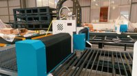 Mesin Pemotong Laser Fiber CNC Harga Spesial untuk Pemotongan Plat Logam dan Baja Tahan Karat Otomatis Kecepatan Tinggi