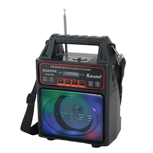 Radio FM Recargable para Exteriores Inalámbrico con Altavoces <span class=keywords><strong>MP3</strong></span>/USB/TF Reproductores de Música Portátiles Inalámbricos de Alta Calidad de Audio - Product Image 1