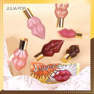 Laque à lèvres transfrontalière TikTok gingembre menthe chaude dodue hydratante couleur des lèvres élargissement liquide brillant à lèvres - Product Image 2