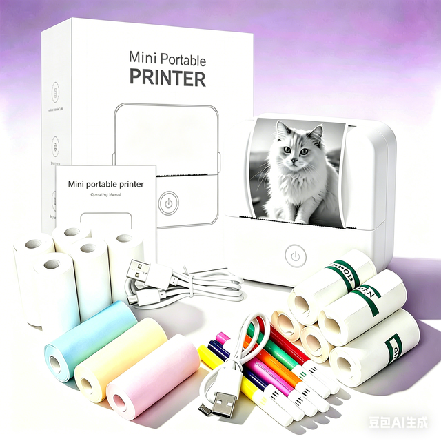 X6 Portable Thermal Printer - Wireless Label & Sticker Maker, Custom Logo, OEM/ODM, for Home Business Wholesale