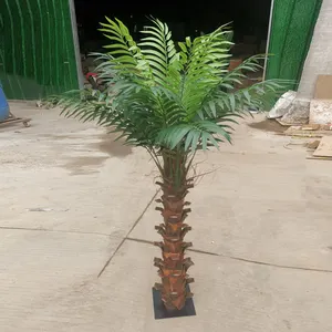 10 M आउटडोर सजावट कृत्रिम बड़े नारियल के पेड़ संयंत्र कृत्रिम साबूदाना खजूर के पेड़ के लिए बिक्री