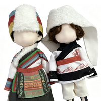 Vêtements pour poupées de 6 pouces, personnalisation en gros, prix de gros, durables pour BJD 1/12 (corps nu)