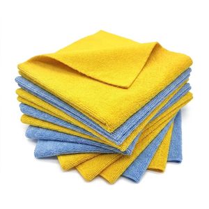 Toalla de Microfibra Profesional de 350GSM, 40x40cm, Tejido de Punto, Sin Pelusas, Anti-Rayones, para Detallado Automotriz, Pulido y Lavado de Autos - Product Image 1