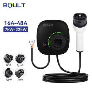 OEM EV Home stazione di ricarica 7-22KW tutti gli standard di tipo 1 tipo 2 GB/T per il controllo di APP <span class=keywords><strong>Tesla</strong></span> CE IP65 <span class=keywords><strong>Wallbox</strong></span> modello 16A/32A valutato - Product Image 1