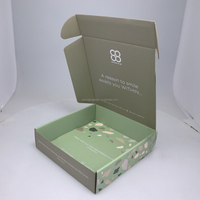 Boîte postale d'expédition ondulée à fermeture éclair pliante réutilisable Boîte mystère Produits électroniques Livraison gratuite
