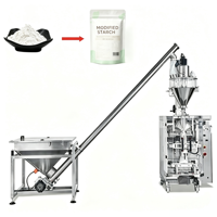Machine d'emballage verticale automatique pour poudres, farine, détergent, lait, épices et piment