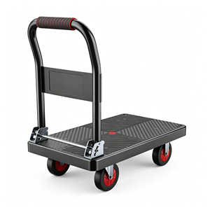 Utility Wagon Steel Construction 160 Lb Load Fold Flat Compact Storage Folding Utility Wagon For Outdoor Use New Arrival - Product Image 1