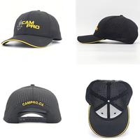 Casquette de golf personnalisée avec logo brodé Casquette de course pour hommes et femmes Protection solaire d'été Imperméable 5 panneaux Léopard Sport personnalisé