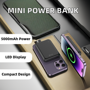 5000 di Power Bank di ricarica Wireless portatile 5W semplice e facile da usare - Product Image 2