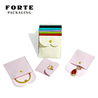 FORTE Meilleures ventes de pochettes d'emballage pour bijoux Pochette à bijoux avec logo Pochette cadeau pour montre et bague pour femme