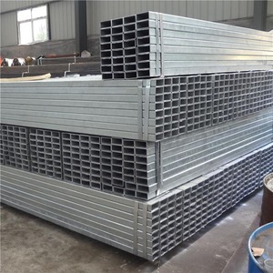 ท่อเหล็กสี่เหลี่ยมชุบสังกะสีสำเร็จรูป Q195 Q235 ขนาด <span class=keywords><strong>20x20</strong></span> ถึง 200x200 มม. สำหรับโครงสร้างโรงเรือนและนั่งร้าน ท่อเหล็ก SHS RHS ERW - Product Image 3