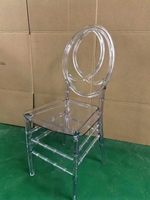 Chaises de Mariage et Banquet d'Hôtel à Caractéristiques Uniques Chaises Chiavari en Cristal Chaises d'Événements d'Extérieur en Acrylique Transparent