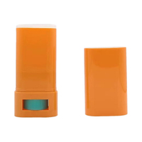 Tube de déodorant carré en plastique à mécanisme rotatif, conteneur rectangulaire vide pour emballage de parfum solide et baume corporel