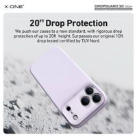 Étui de téléphone portable en silicone TPU coloré antichoc de marque X-ONE pour iPhone 15 16 17 18 Pro Max