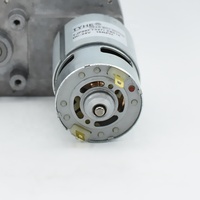 Moteur à engrenages TYHE 12v 24v personnalisé 96*60mm 10w faible puissance 15nm couple élevé faible vitesse 100rpm 775 moteurs à engrenages plats DC avec CE RoHS