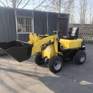 700 Kg Small Electric Wheel Loader <b>Battery</b> Operated Mini Loader With Hengli Components 6000W Motor 4-Hour <b>Battery</b> Life - Product Image 6