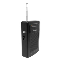AM FM 2 BAND dengan Antena Saku RADIO Analog Penerima Dunia Sensitivitas Tinggi