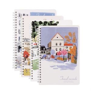 <span class=keywords><strong>Quaderno</strong></span> a Spirale Foska Facile da Scrivere, Carta 70GSM, 60 Fogli/120 Pagine a Righe Larghe per Studenti, Appunti in Classe, Casa e Ufficio - Product Image 1