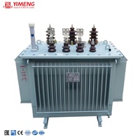 Transformateur de distribution triphasé immergé dans l'huile, bobinage en cuivre 33 kV, 50/60 Hz, certifié IEC, transformateur électrique