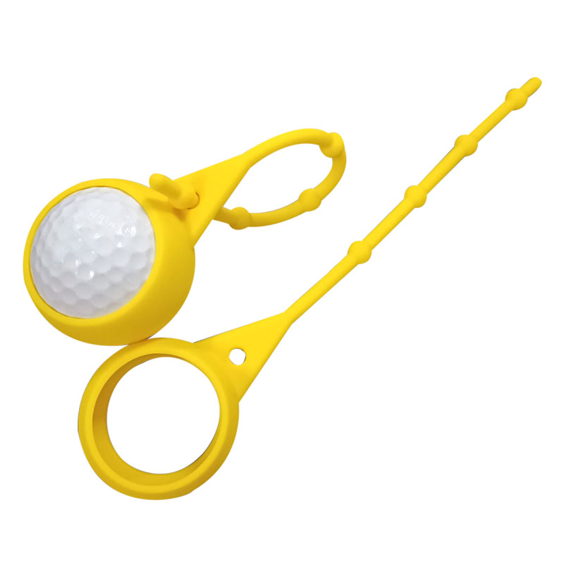 Light weight golf ball protective case Soft Silicone Straps Colorful Bag Golf Ball Cover Holder