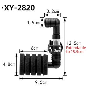 수족관 여과 장비 플라스틱 이중 후면 흡입 생화학 폼 어항 바이오 스펀지 필터 - Product Image 6