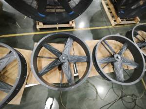 Meistverkaufter 1,5m Freistehender AC 220V Frequenz-Naturventilator IP55-Schutz 30m Reichweite 3 Jahre Garantie CCC CE Zertifiziert - Product Image 5