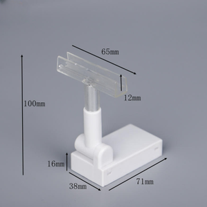 Exhibidor de Plástico ABS Transparente de Alta Calidad, Mini Soporte para Menús, Duradero, Ecológico, Personalizable, para Promoción en Supermercados, 10 kg - Product Image 2