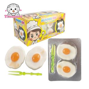 Egg Gummy Candy Poached Egg Soft Candy <strong>Swedish</strong> <strong>Fish</strong> Candy - Product Image 1