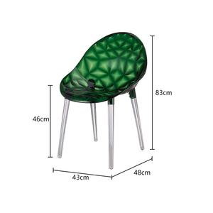Tabouret en cristal acrylique transparent <span class=keywords><strong>chaise</strong></span> de <span class=keywords><strong>diable</strong></span> créative <span class=keywords><strong>pour</strong></span> le maquillage à la maison polyvalent moderne mobilier d'extérieur salon scolaire - Product Image 1