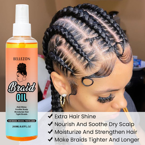 Tùy Chỉnh Bện Sản Phẩm Bện Gel Rửa Sống-Miễn Phí Tóc Phun Khô Dầu Gội Đầu Chống Ngứa Da Đầu Dầu Tạo Bọt Mousse Bện Dầu Sheen Phun - Product Image 5