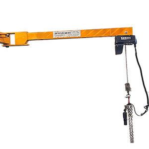 Grúas de pluma para la venta Plataformas DE TRABAJO Grúa de pluma móvil pesada con polipasto eléctrico o polipasto de cadena - Product Image 2