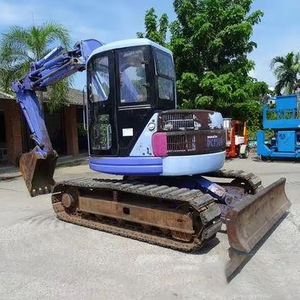 Excavatrice à haut rendement KOMATSU PC75 utilisée pelle multifonction japonaise d'origine Komatsu pc56 30 55 en bon état en vente - Product Image 1