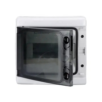 Étanche IP65 plastique puissance HA 8 12 18 24 voies mcb électrique DB box Din rail distribution box
